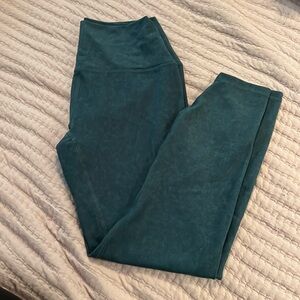 Dark blue marble leggings